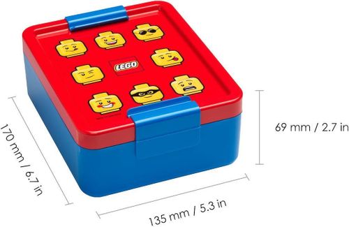 купить Контейнер для хранения пищи Lego 4052-I Lunch Box Iconic Classic в Кишинёве 