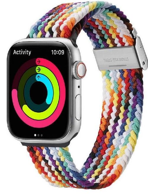 cumpără Curea Dux Ducis Mixture II Version Apple Watch 42MM/44MM/45MM, Rainbow în Chișinău 