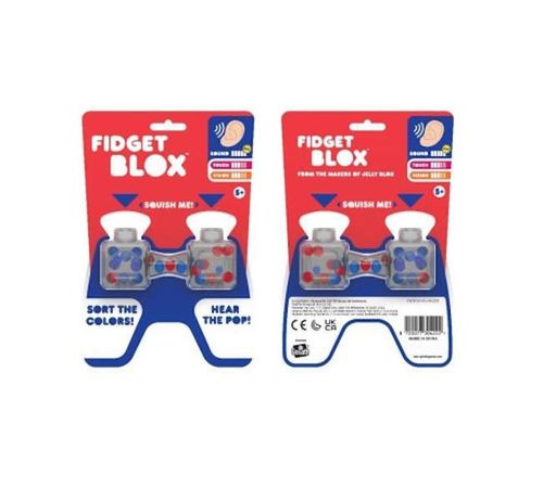 купить Игрушка miscellaneous 931569 Fidget Blox Assortment (9pcs) Cdu в Кишинёве 
