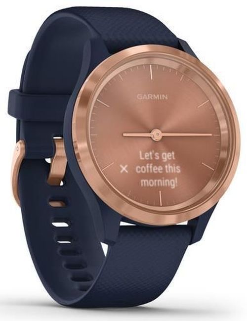 купить Смарт часы Garmin vivomove 3S, S/E EU, Rose Gold, Navy, Silicone в Кишинёве 