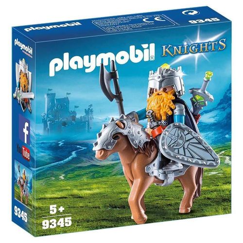 купить Конструктор Playmobil PM9345 Dwarf Fighter with Pony в Кишинёве 