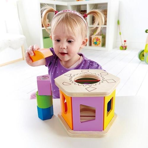 cumpără Puzzle Hape E0407 Sorter din lemn cu zdornăitoare în Chișinău 