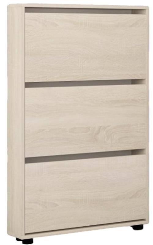 купить Полка для обуви Mobildor-Lux Leo Slim 60x16x125H cm Sonoma в Кишинёве 
