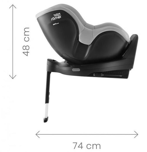 cumpără Scaun auto Britax-Römer DualFix 5Z with VARIO BASE 5Z Soft Taupe - LUX (2000039745) în Chișinău 