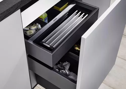 cumpără Accesoriu pentru chiuvete de bucătărie Blanco 238483 SR suport de vase inox pliabil 460x440 în Chișinău 