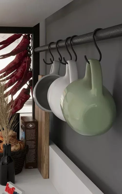 купить Этажерка Nex Home Многоярусный, для кухни, 2 ящика, 81,6x39,6x169 см, Антрацит (28-02-08) в Кишинёве 