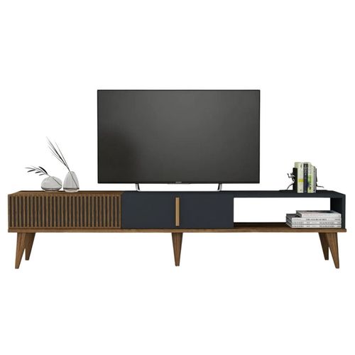 cumpără Comodă TV Trendy Milan Alt, Nuc, Antracit în Chișinău 