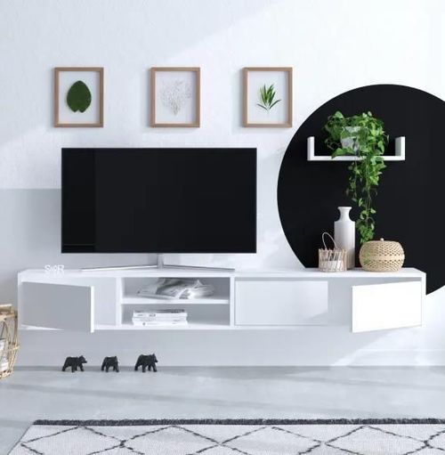 cumpără Comodă TV Trendy Alcor, 180x25x30cm (GTR000022) în Chișinău 
