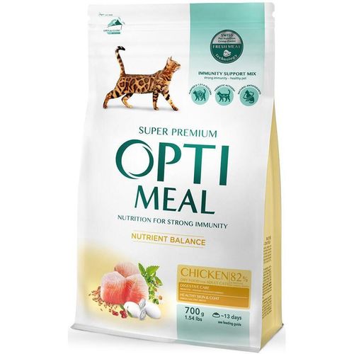 cumpără Hrană pentru animale de companie Optimeal 24231059 Hrană uscată Super Premium pentru pisici adulte, pui, 10 x 700 g în Chișinău 