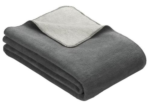 cumpără Textile de casă Ibena 2340/840 Jacquard Decke Dublin Dark grey/silver în Chișinău 