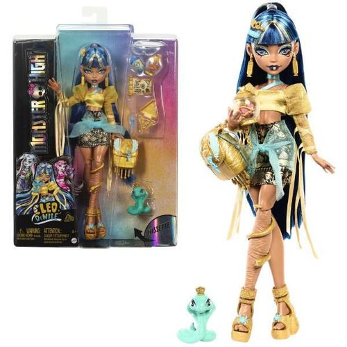 купить Кукла Barbie HXH74 Set de joc Monster High Cleo De Nile, cu accesorii в Кишинёве 