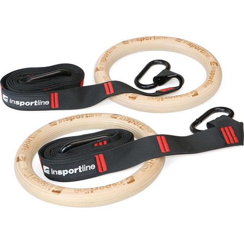 cumpără Bară tracţiuni inSPORTline 10810 Inele pt gimnastica d=23.5 cm IN25850 (500 kg) din lemn Suspe II în Chișinău 