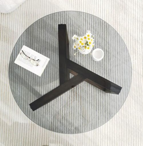 cumpără Măsuţă cafea Trendy Miro, Fume 75x40x75cm în Chișinău 