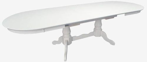 купить Комплект стол и стулья Evelin di Costacurta стол HV-33V White + 12 стульев Coco White/NV-10WP Grey в Кишинёве 