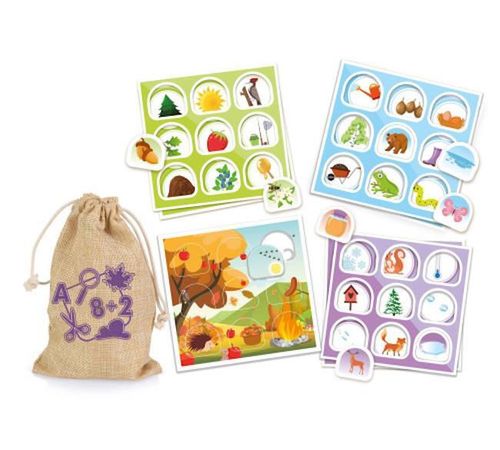 cumpără Joc educativ de masă Tactic 59185 Joc Let's learn Nature (RO) în Chișinău 