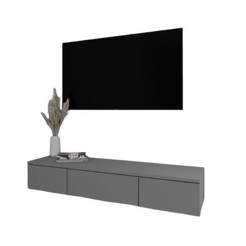 купить Тумба напольная для TV Smartex (16580) Т10 140 TV-Навесная Grafit в Кишинёве 