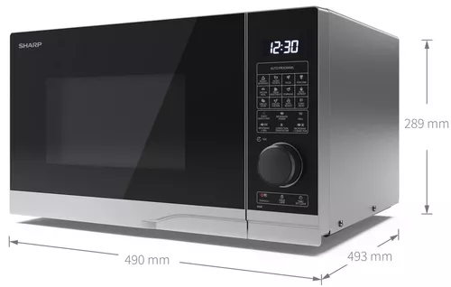 купить Микроволновая печь Sharp YC-PC254AE-S в Кишинёве 