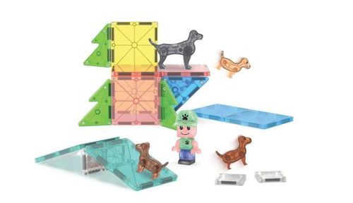 cumpără Set de construcție miscellaneous 252027MT Magna-Tiles, Парк для щенков 27эл în Chișinău 