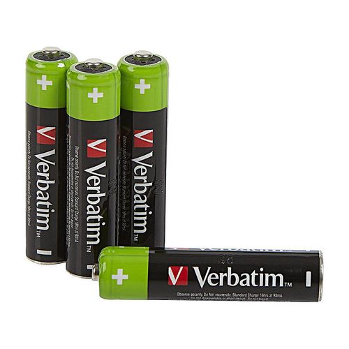 купить Verbatim AAA Rechargeable Battery 950mAh 4 Pack 49514 в Кишинёве 