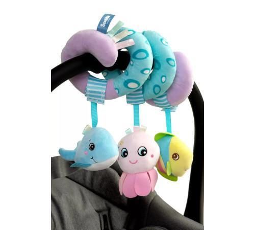 купить Игрушка-подвеска Sensillo Z-042 Игрушка Плюш-Спираль 8304 Spring Octopus в Кишинёве 