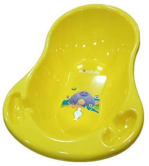 купить Ванночка Tega Baby MN-004 ODPŁYW-124 Monters желтый в Кишинёве 