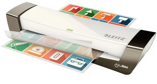 купить Ламинатор Leitz 72510084 iLam Office, 80-125 мкм, A4, серебристый в Кишинёве 