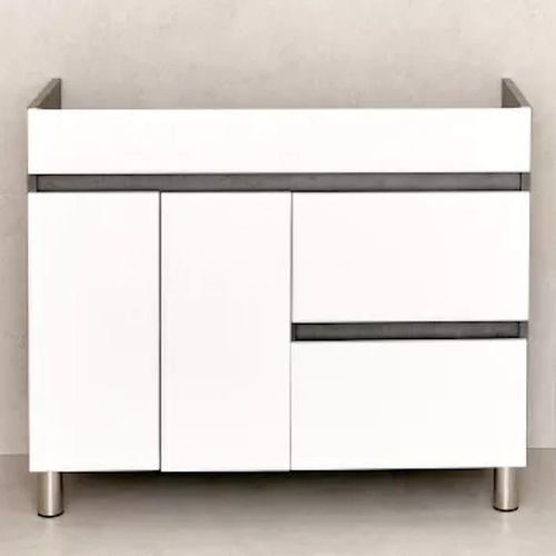 cumpără Dulap pentru lavoar Bayro Urbano Isik 1000 бетон чикаго тёмный în Chișinău 