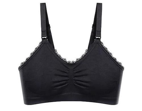 купить Бюстгальтер для кормящих мам BabyOno 058/34 Sutien pentru mamele care alapteaza D 75-80 negru в Кишинёве 