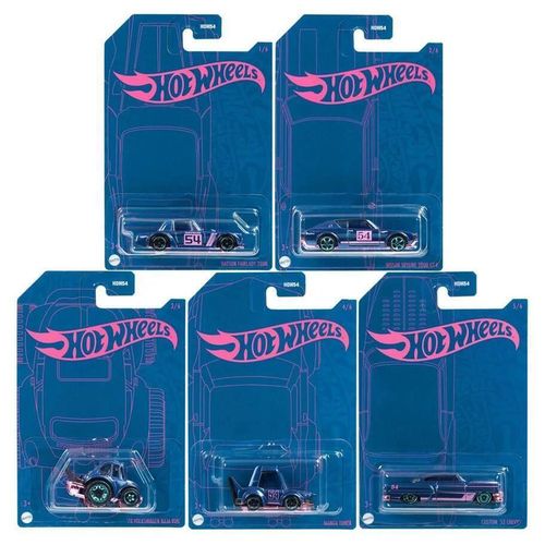 купить Машина Hot Wheels HDH54 1:64 Chrome Colecție aniversară, în asortiment в Кишинёве 