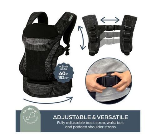 cumpără Marsupiu pentru copii Dreambaby L2459 Inspire Black, Рюкзак-переноска în Chișinău 