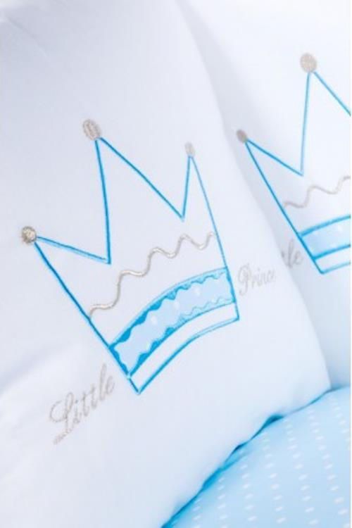 cumpără Lenjerie de pat pentru copii Klups C-6 H092 Постель Корона голубая în Chișinău 