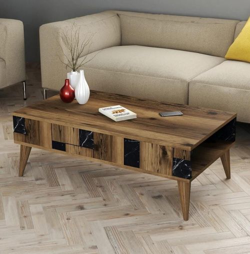 купить Журнальный столик Trendy Madrid, Antracit 105x37x60cm в Кишинёве 