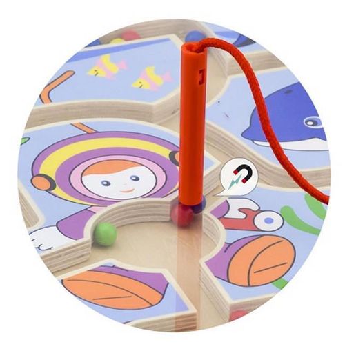 купить Игрушка Viga 50123 Magnetic Bead Trace Under the Sea в Кишинёве 