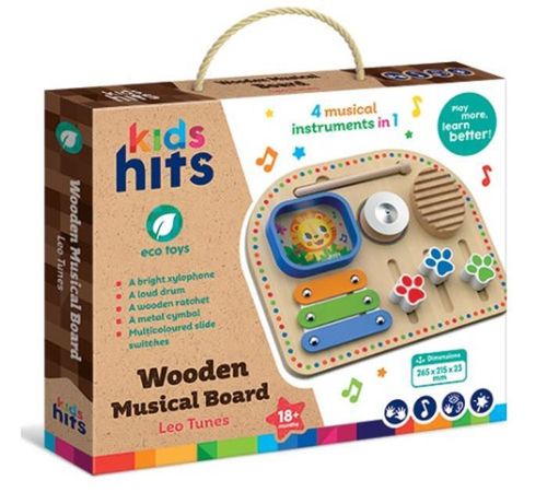 купить Игрушка Kids Hits KH20/038 Деревянная доска Leo Tunes в Кишинёве 