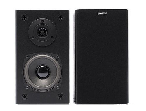 купить Active Speakers SVEN SPS-611S Black Leather, RMS 36W, 2x18W, дерево/lemn (boxe sistem acustic/колонки акустическая сиситема) в Кишинёве 