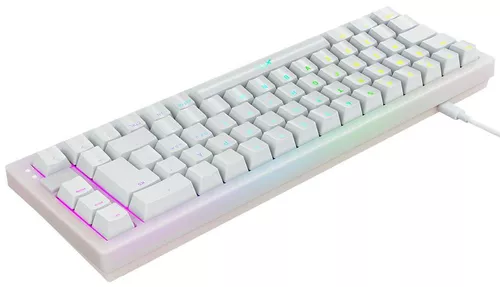 cumpără Tastatură Xtrfy K5-RGB-CPT-TPWHITE-R-UKR K5 Kailh Red RGB (Eng/Rus/Ukr) Transparent White în Chișinău 