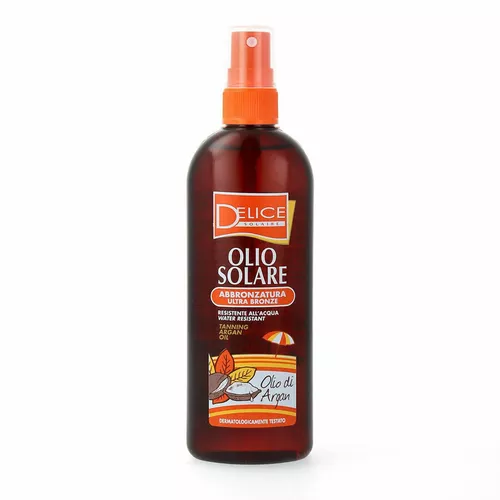 Ulei pentru bronz intens Delice Solaire Argan 150 ml 