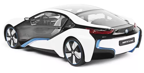 купить Радиоуправляемая игрушка Rastar 49600-11 BMW I8, 1:14 alb, 50536 в Кишинёве 