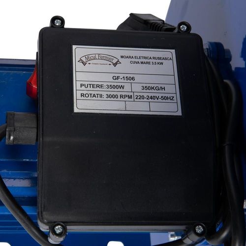 купить Мельница Micul Fermier Moara electrica ruseasca albastra 3.5kW (843610000) GF-1506 в Кишинёве 