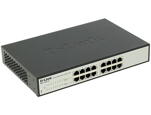 купить D-Link DGS-1100-16/B2A L2 Smart Switch with 16 10/100/1000Base-T ports в Кишинёве 