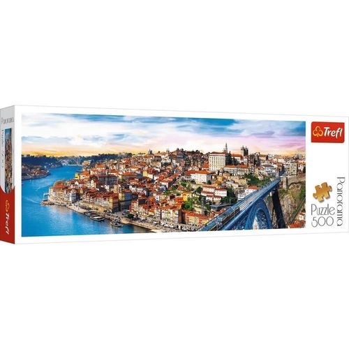 купить Головоломка Trefl 29502 Puzzle 500 Panorama - Porto, Portugal в Кишинёве 