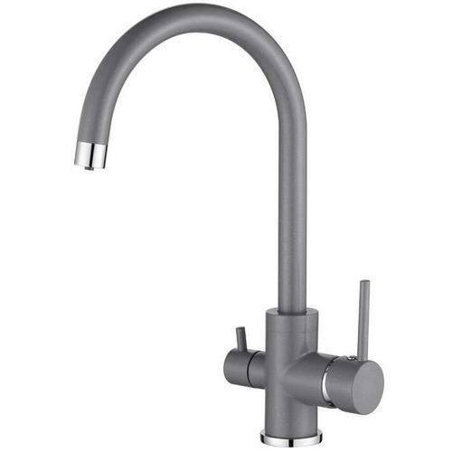 купить Смеситель кухонный Helika-AquaSanita 2963-202 SABIADUO Alumetallic в Кишинёве 
