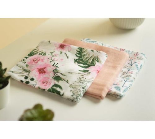 купить Аксессуар для пеленания Sensillo 09910 Пеленки муслин 3pack Pink в Кишинёве 