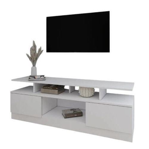 cumpără Comodă TV Smartex (16533) Т9 180cm TV Alb în Chișinău 