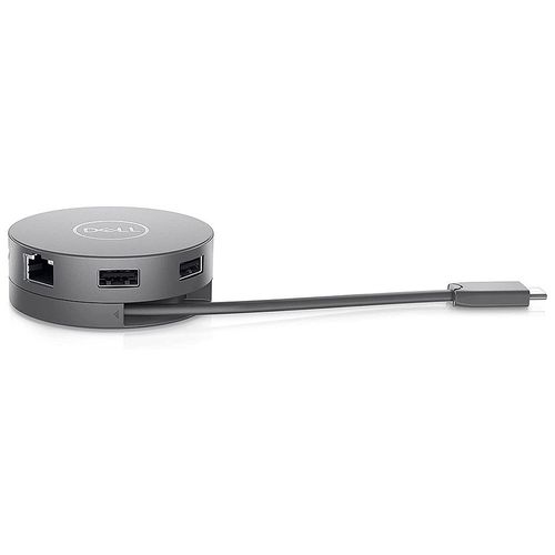 cumpără Adaptor mobil Dell Adapter - DA310 USB-C Docking, 2xUSB 3.1 Gen 2, 1xUSB-C 3.1 Gen 2, 1xHDMI, 1xVGA, 1xDP, 1xEthernet 1000 - RJ-45, Wake on LAN, 90W Power Deliver, 470-AEUP în Chișinău 