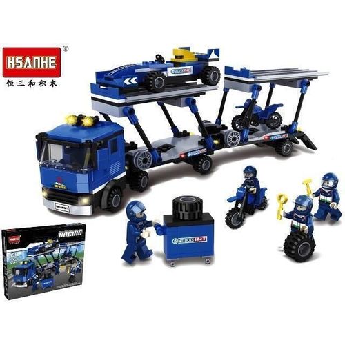 купить Конструктор Promstore 43932 HSANHE Транспортер F-1, 47X36.5X6.5cm в Кишинёве 