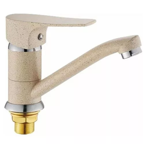 cumpără Bateria bucătărie Sandy 49181 Ronda cu pipa Clasic, scurta, bej în Chișinău 