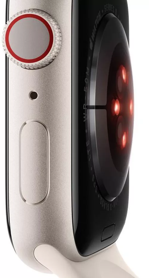 cumpără Ceas inteligent Apple Watch Series 8 GPS 41mm Starlight Aluminium Case MNP63 în Chișinău 