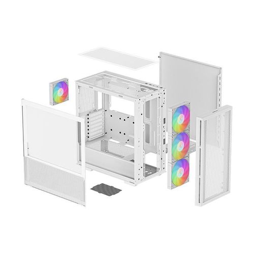 купить Корпус для ПК Deepcool CH560 WH ATX Case, with Hybrid Side-Window в Кишинёве 