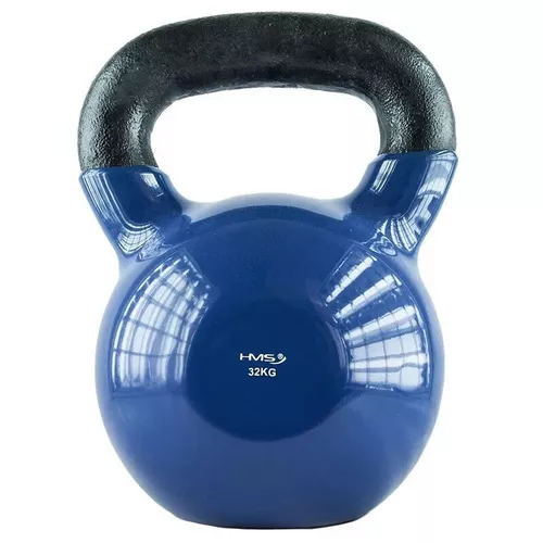 купить Гантель HMS 3955 Gantera Vin-Bell otel/vinil 32kg KNV (blue) в Кишинёве 